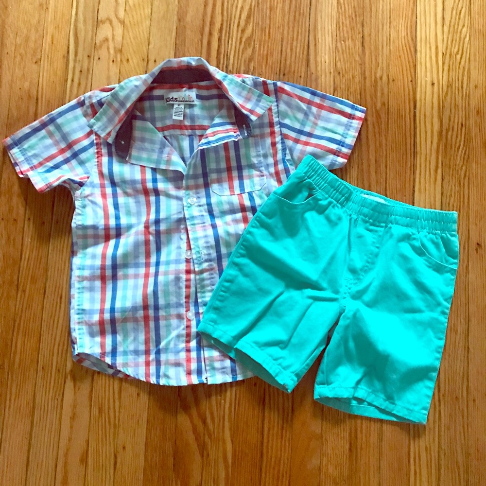 Boys Shirt and Short Set